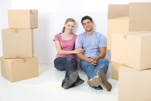 Student storage unit in Sladegreen for boxed belongings