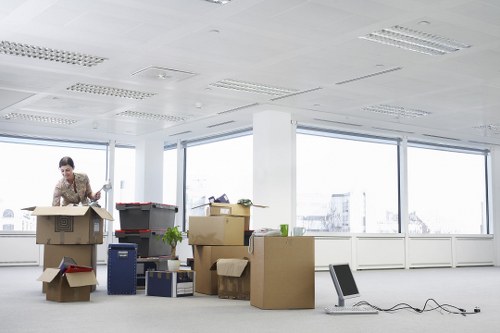Office removals and business storage solutions in Sladegreen